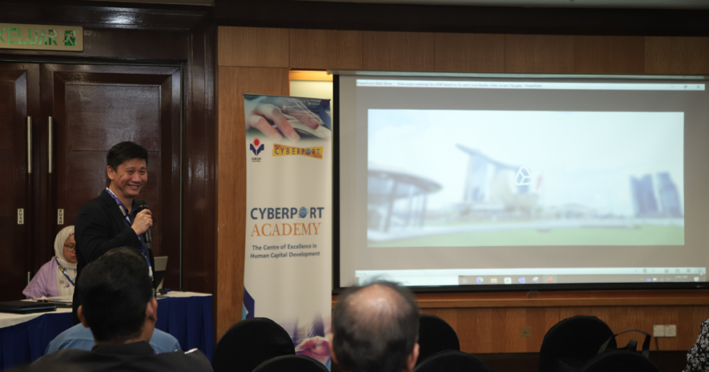 ‘Techtalk’ session in Room 306, during the Johor Smart City Forum 2023
